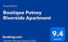Boutique Putney Riverside Apartment